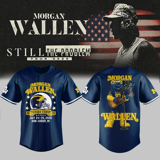 Perfect Still The Problem Tour 2026 - Michigan Football x MW Jersey