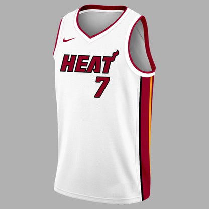 Giannis Antetokounmpo Miami HEAT White Jersey