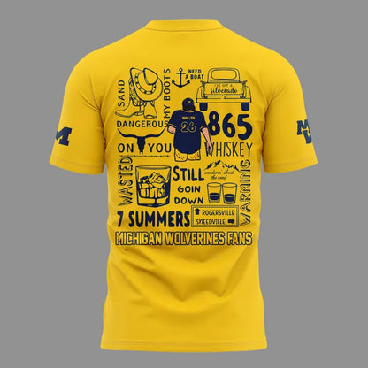 Limited Edition MW x Michigan Wolverines Football - Still The Problem Tour 2026 T-Shirt