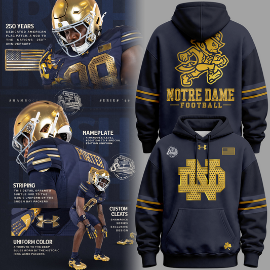 _ND Football 2026 Shamrock Series Limited Editions Hoodie