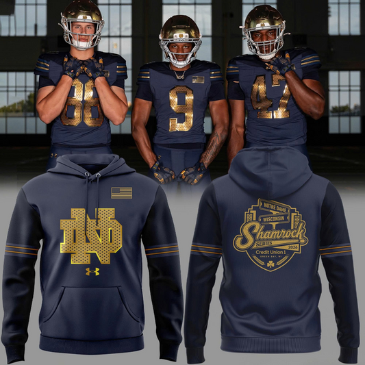 _ND Football 2026 Shamrock Series Limited Editions Hoodie