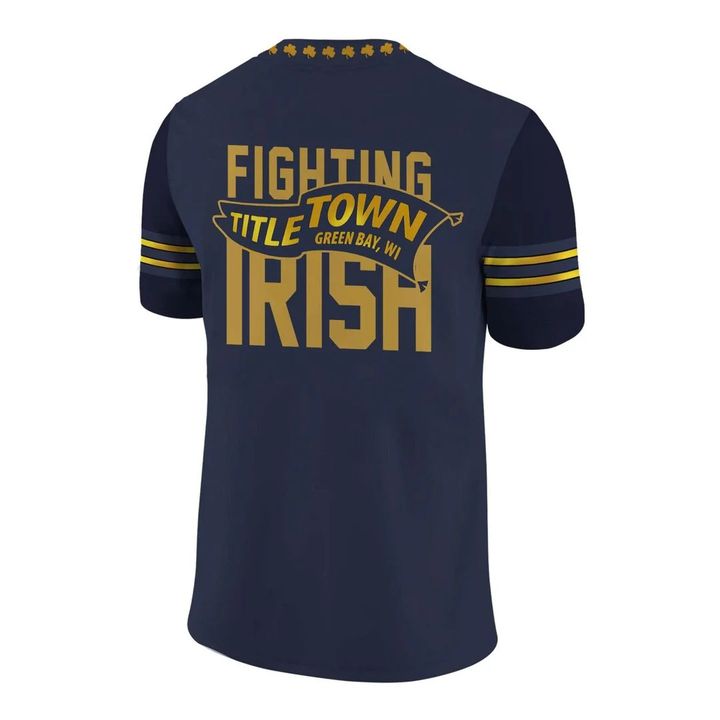 Navy Notre Dame 2026 Shamrock Series Jersey