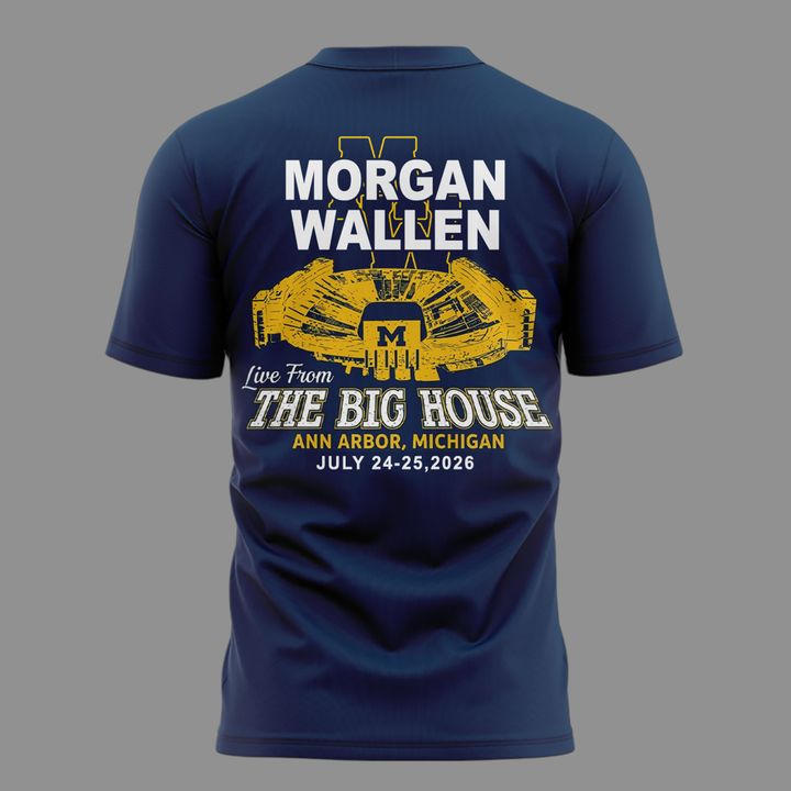 Limited Edition MW x Michigan Wolverines Football - Still The Problem Tour 2026 T-Shirt
