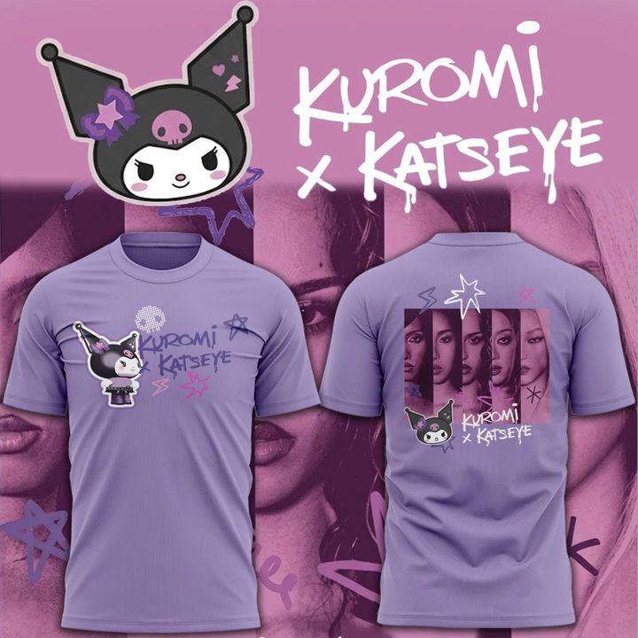 Exclusive 2026 KATSEYE x KUROMI T-Shirt