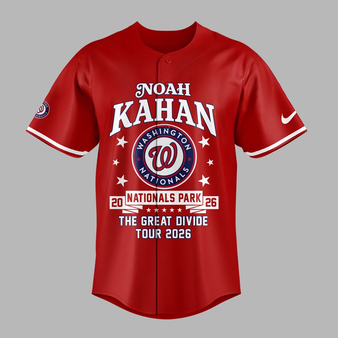 Limited Edition The Great Divide Tour 2026 At Washington Nationals Jersey