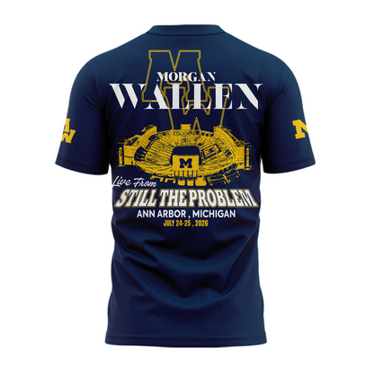 Exclusive Morgan Wallen x Michigan Football Tshirt 2026