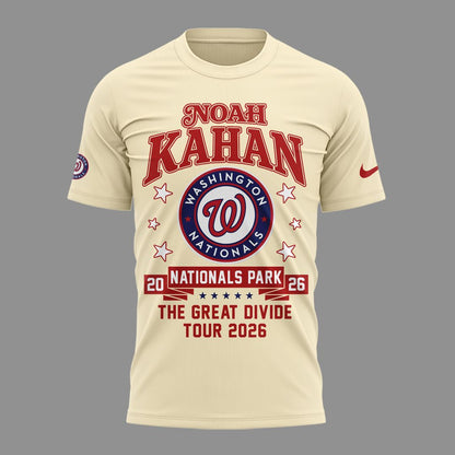 Limited Edition The Great Divide Tour 2026 At Washington Nationals Shirt