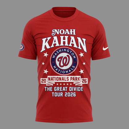 Limited Edition The Great Divide Tour 2026 At Washington Nationals Shirt