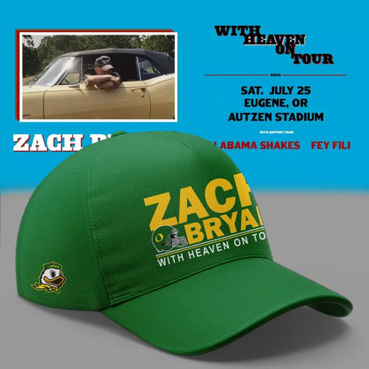 Pefect Shirt Zach Bryan x Oregon Football - With Heaven On Tour 2026 T-Shirt