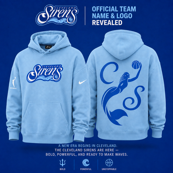 Cleveland Sirens Black  Hoodie