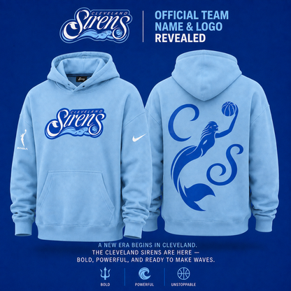 Cleveland Sirens Black  Hoodie