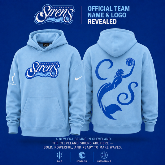 Cleveland Sirens Black  Hoodie