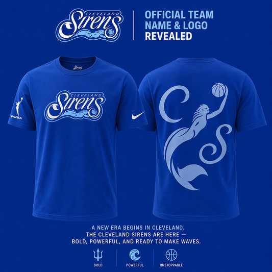 Cleveland Sirens Blue T-Shirt