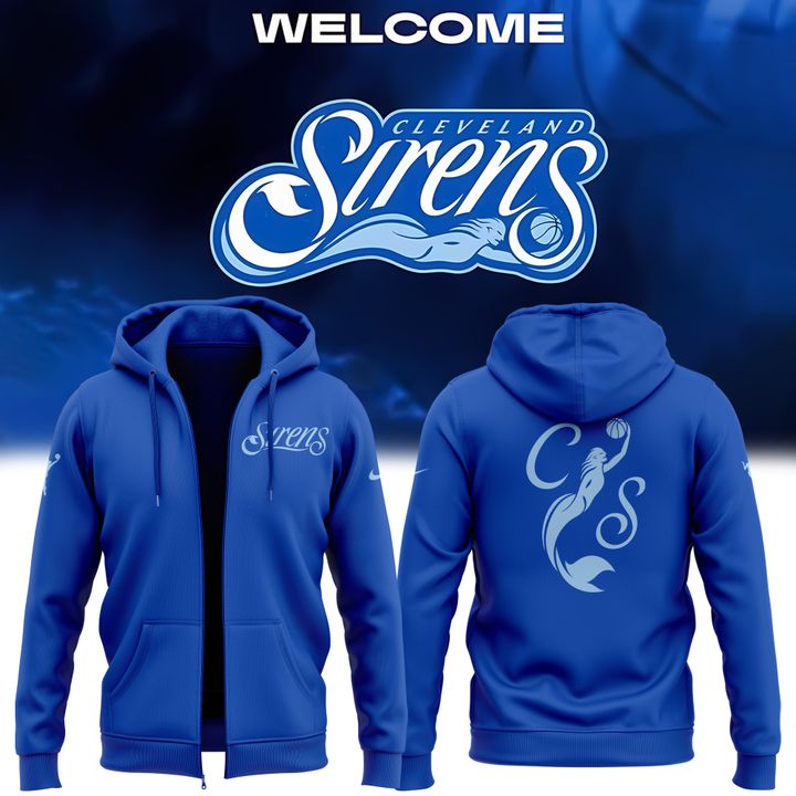 Cleveland Sirens Zip Hoodie