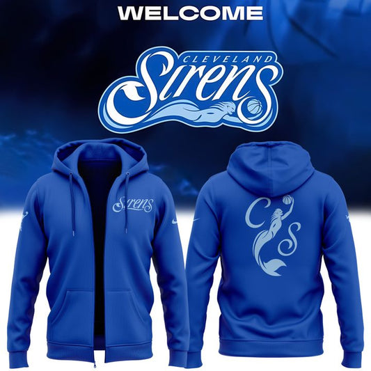 Cleveland Sirens Zip Hoodie