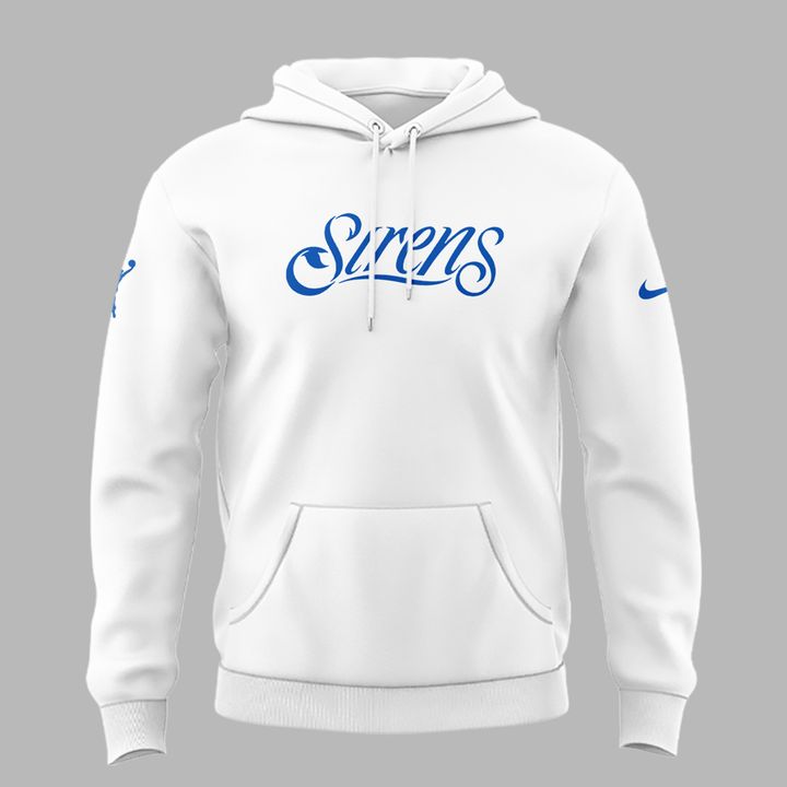 Cleveland Sirens White Hoodie
