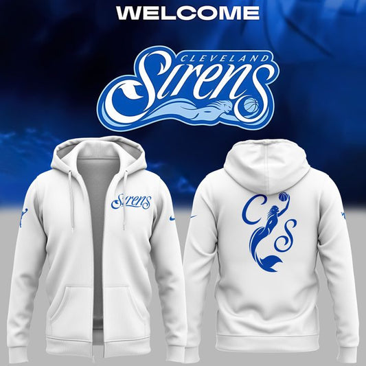 Cleveland Sirens Zip Hoodie