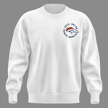 Exclusive Version Zach Bryan x Denver Broncos Sweater