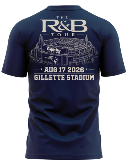 1. Limited Edition The R&B Tour – Gillette Stadium 2026 T-Shirt