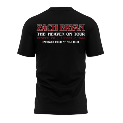 Exclusive Version Zach Bryan x Denver Broncos T-shirt