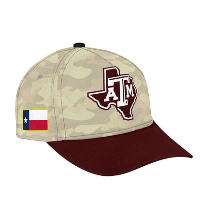 Texas A&M Aggies Honor & Support Camo Zip Hoodie