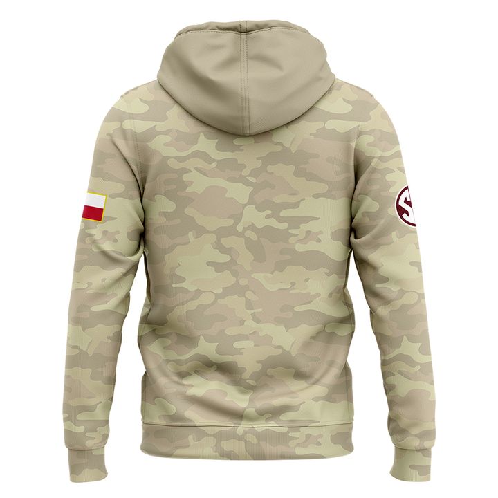 Texas A&M Aggies Honor & Support Camo Zip Hoodie