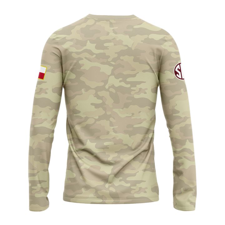 Texas A&M Aggies Honor & Support Camo Long Tee
