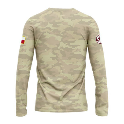 Texas A&M Aggies Honor & Support Camo Long Tee