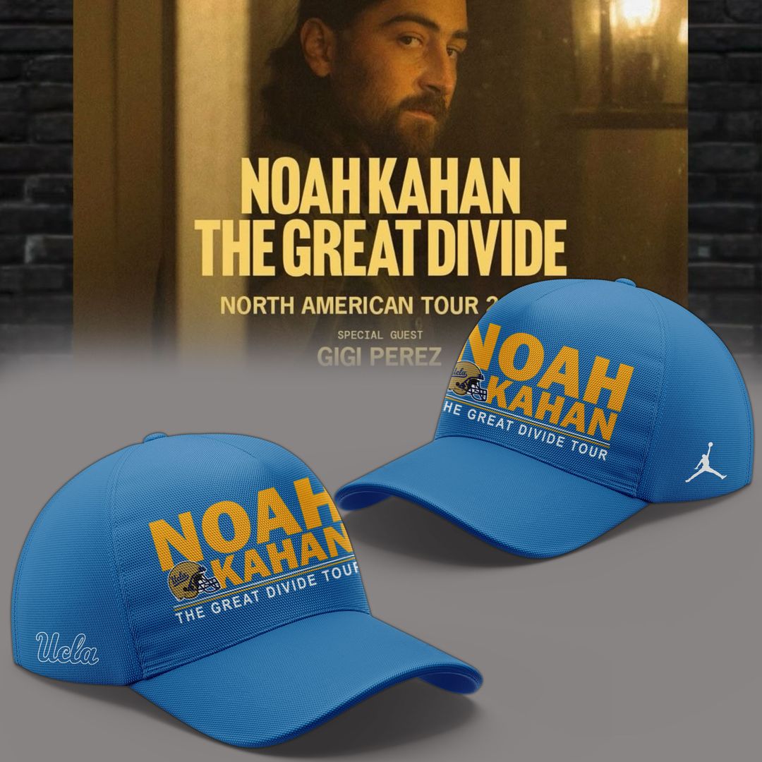 New Shirt Noah Kahan x UCLA Bruins Football - The Great Divide Tour 2026 T-Shirt
