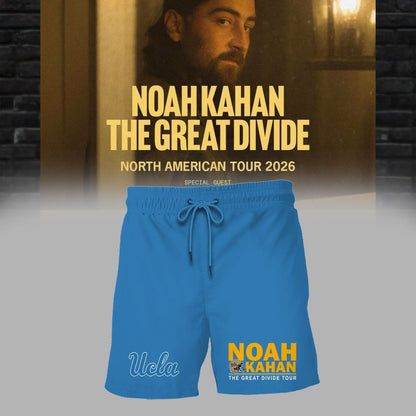 New Shirt Noah Kahan x UCLA Bruins Football - The Great Divide Tour 2026 T-Shirt