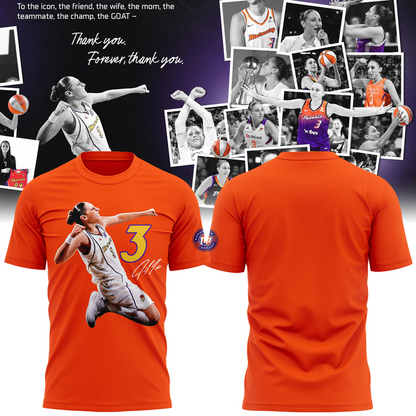 02.Diana Taurasi Purple Phoenix Mercury 20 Years 1 Team Portrait T-Shirt