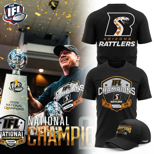 Arizona Rattlers 2026 IFL National Champions T-Shirt