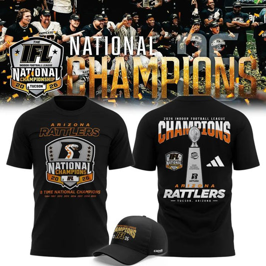 8x National Champions Dri-Fit Shirt Black