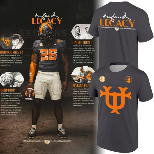 Special New Tennessee Football Neyland Legacy Tshirt