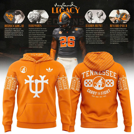 Tennessee Volunteers Neyland Legacy Orange Hoodie