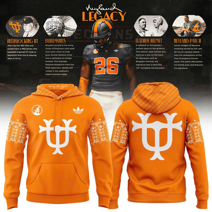 Tennessee Volunteers Legacy Football Orange Hoodie