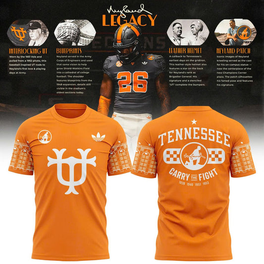 Tennessee Volunteers Neyland Legacy Orange T-Shirt