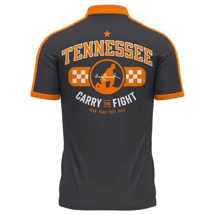 Unisex Adidas Charcoal Tennessee Football Neyland Legacy Polo Shirt