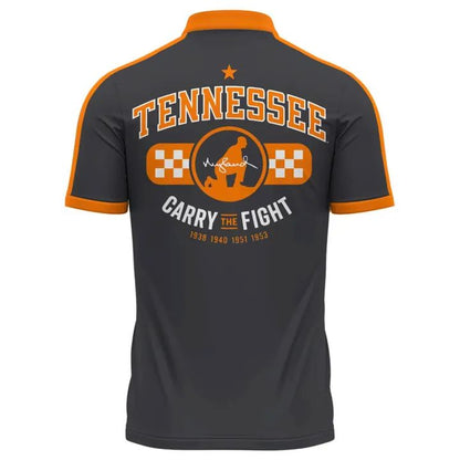 Unisex Adidas Charcoal Tennessee Football Neyland Legacy Polo Shirt