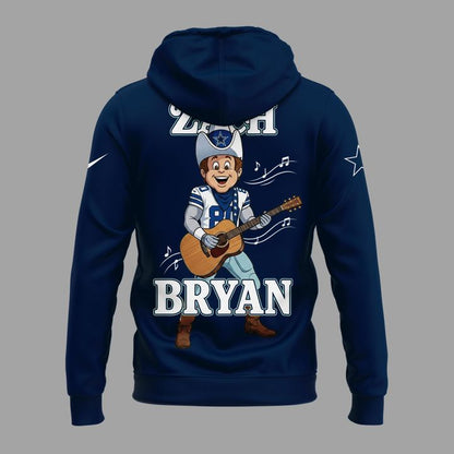 01.10. Limited Edition Dallas Cowboy x Zach Bryan - With Heaven On Tour 2026 Hoodie