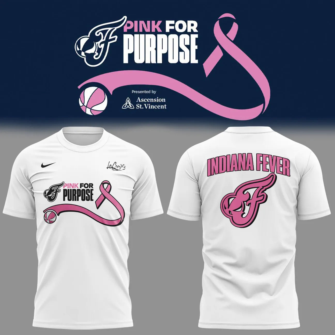 Indiana Fever - Pink for Purpose T-Shirt