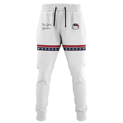 22. New York Yankees x Hello Kitty Game Night 2026 Baseball Graphic Hoodie