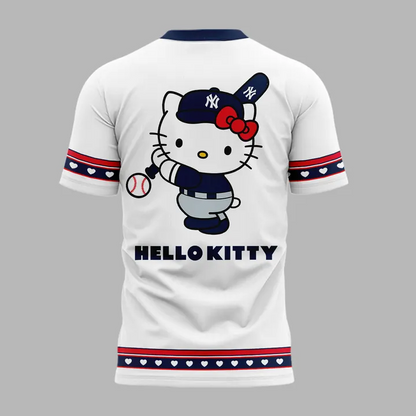 12. New York Yankees x Hello Kitty Game Night 2026 T-Shirt