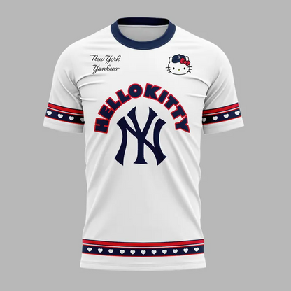 12. New York Yankees x Hello Kitty Game Night 2026 T-Shirt