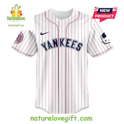 47. Baseball Jersey New York Yankees x Hello Kitty Game Night 2026 Baseball Graphic Jersey