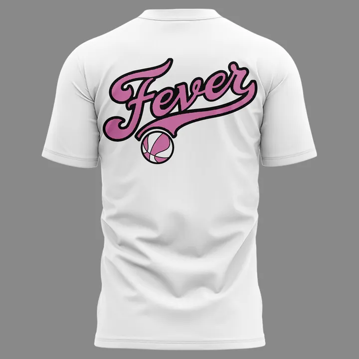 White Shirt Indiana Fever - Pink for Purpose T-Shirt