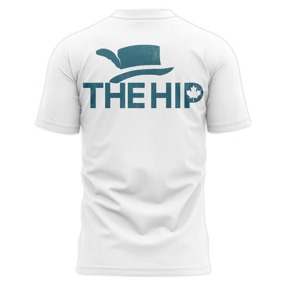 Unisex White The Hip Gord Downie Jaws T-shirt