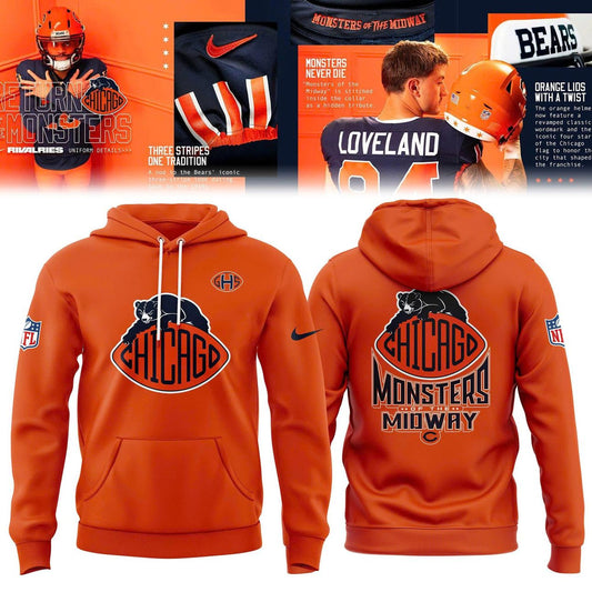 Unisex Chicago Bears 2026 Rivalries Hoodie