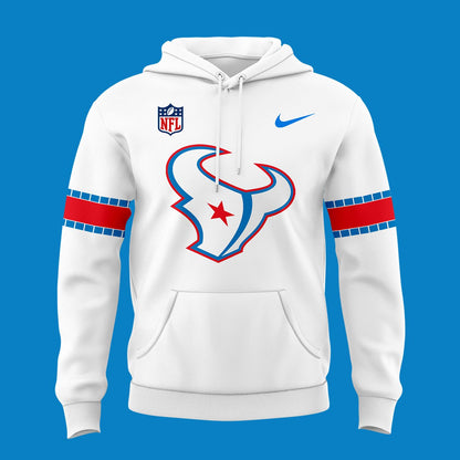 Houston Texans Rivalries By the H. For the H. 2026 Hoodie - White