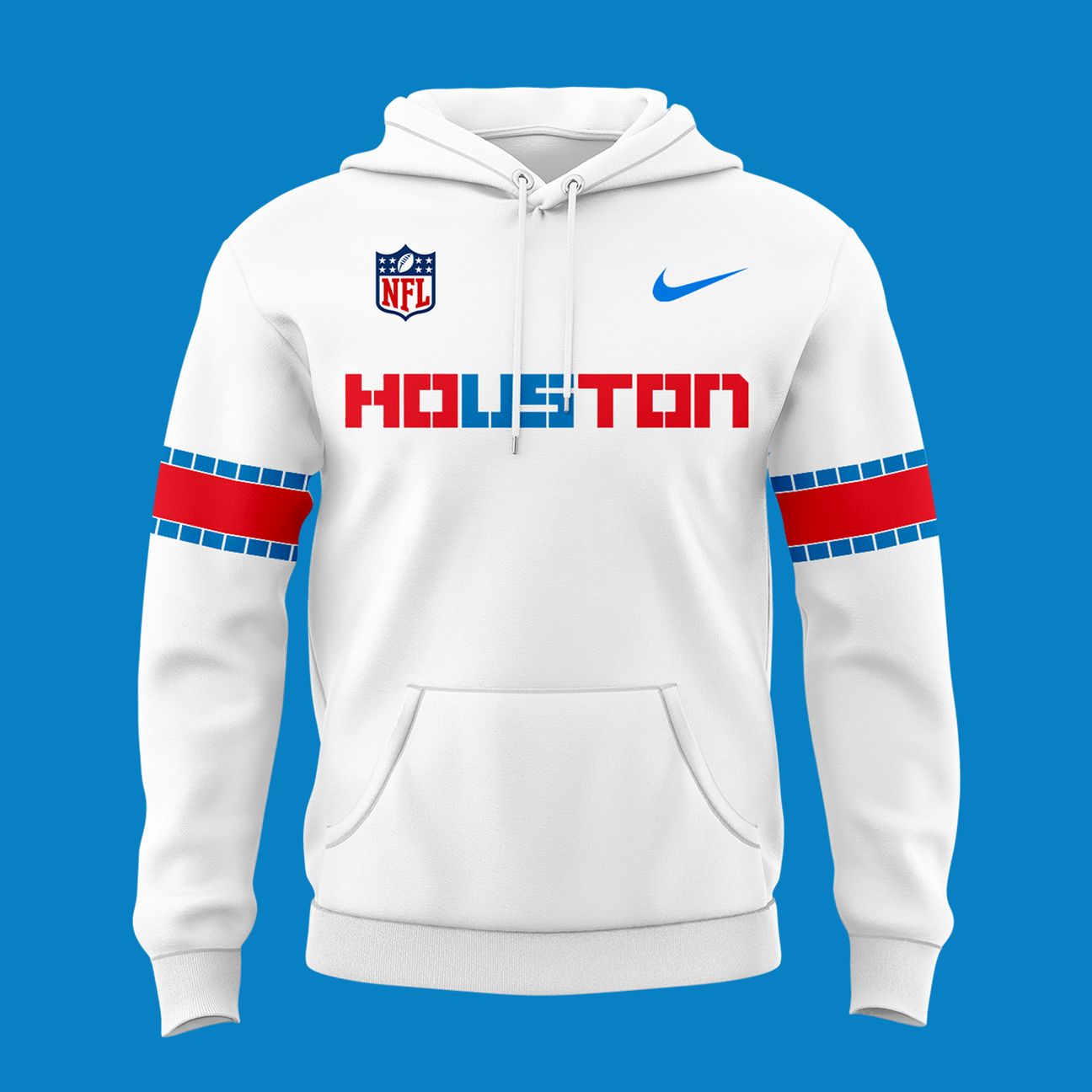Houston Texans Rivalries By the H. For the H. 2026 Hoodie - White